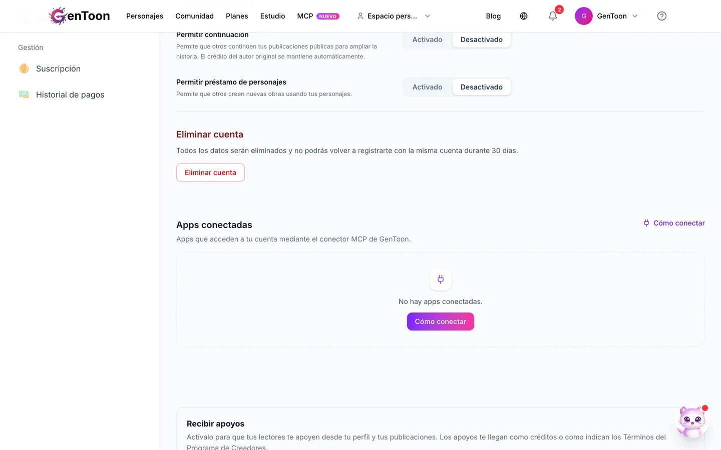 Ve a Mi cuenta › Mi cuenta y busca Apps conectadas. Cada app conectada aparece en una fila, junto con la fecha de su último uso. Cada vez que te conectes desde otro dispositivo o vuelvas a conectarte, se añadirá una conexión más para esa app.