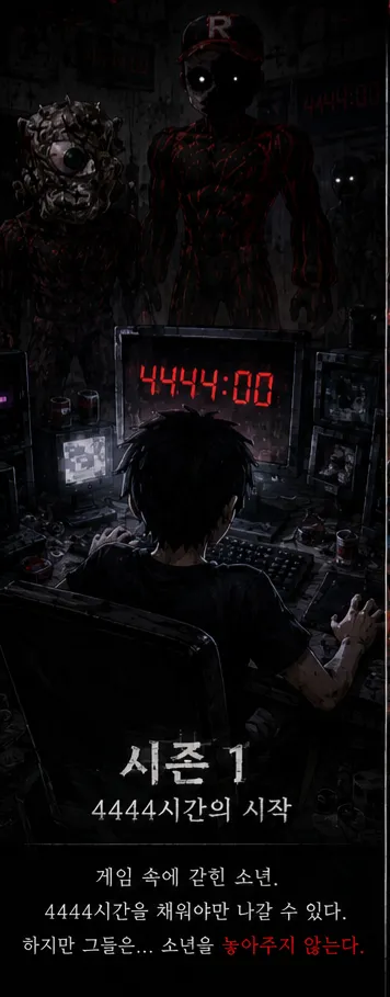 4444시간 게임중독
