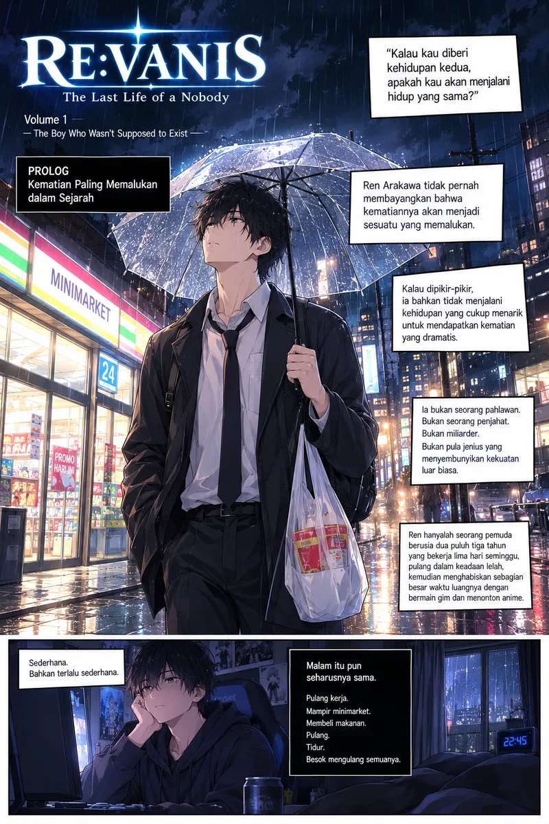 RE:VANIS The Last Life Of a Nobody