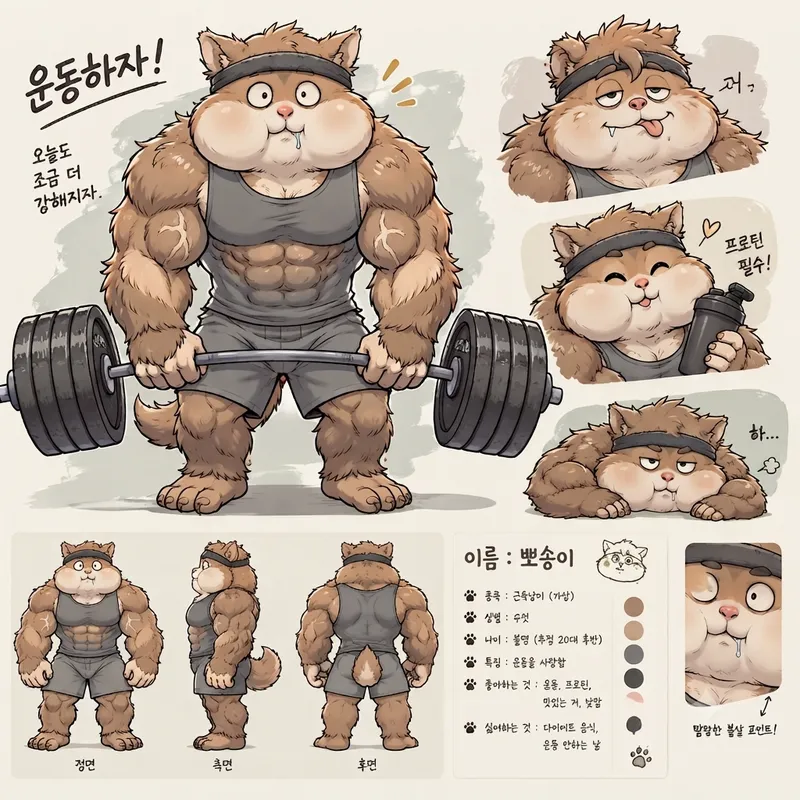양뽀송이의 운동된하루