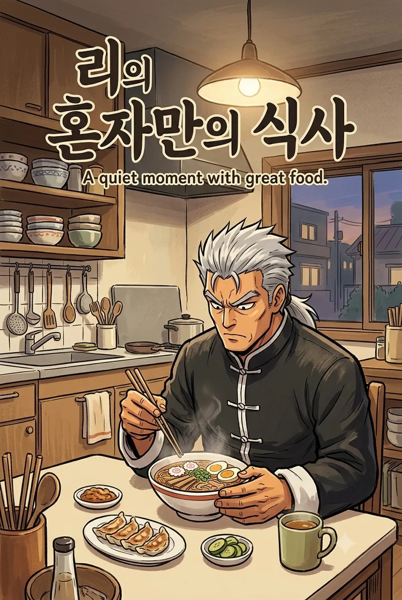 리의 혼자만의 식사