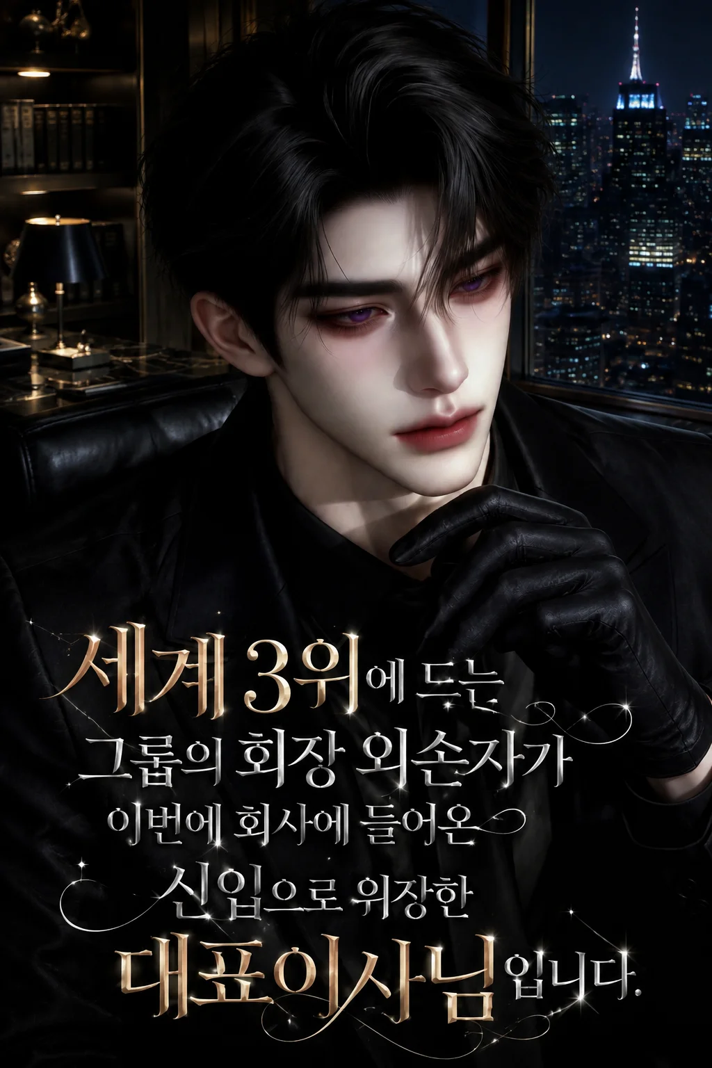 세계3위에드는그룹의회장외손자가 이번에회사에들어온 신입으로위장한 대표이사님입니다.