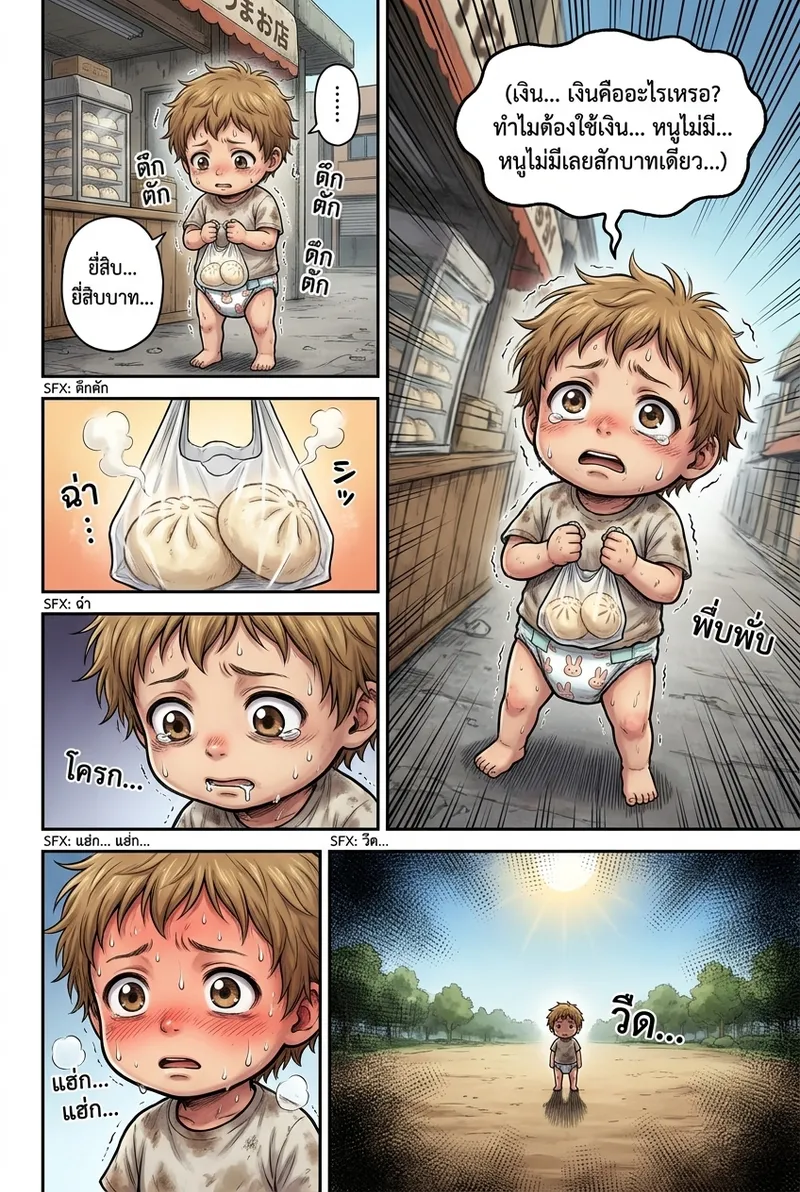 เด็กน้อยผู้น่าสงสาร
